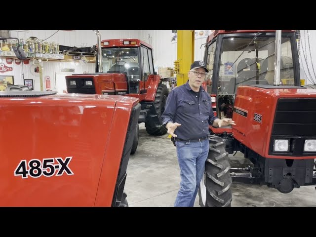 Rare Prototype Pre-Production International Harvester Tractors from Fall 1985