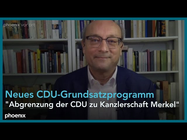 Politikwissenschaftler Emanuel Richter zum anstehenden CDU-Parteitag | 03.05.24