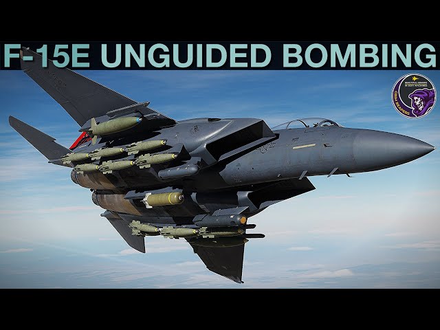 F-15E Strike Eagle: Unguided Bombs (AUTO, CDIP, AGR, TGP, HUD, NAV, PACS) Tutorial | DCS