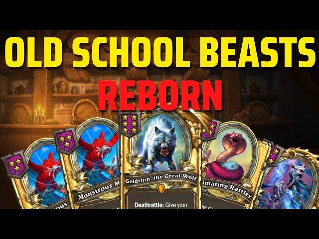 Old School Beasts: Reborn!| Hearthstone Battlegrounds Gameplay | Patch 21.3 | bofur_hs