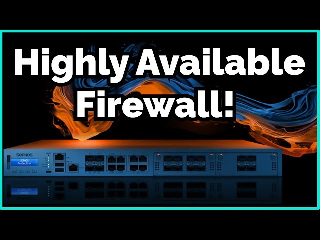 I Use 2 Firewalls, Should You? How To Configure High Availability - Automatic Failover!