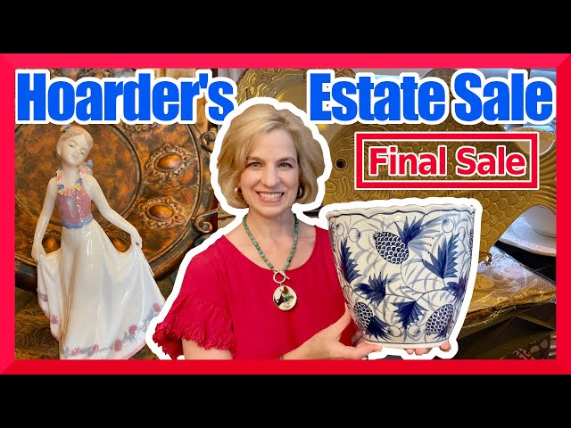 HUGE Hoarder's Final Estate Sale! Come along for an exclusive preview + background on the hoard.