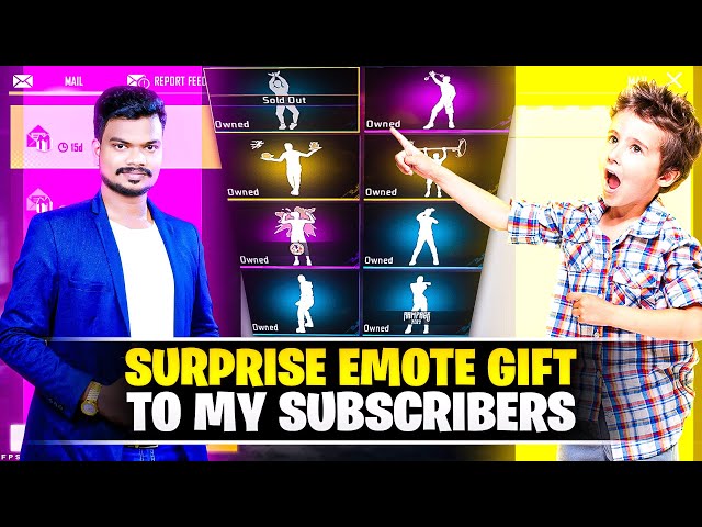 💥I Surprised My Subscribers With Rare Emote Solo Funny Custom Room Gameplay | PVS