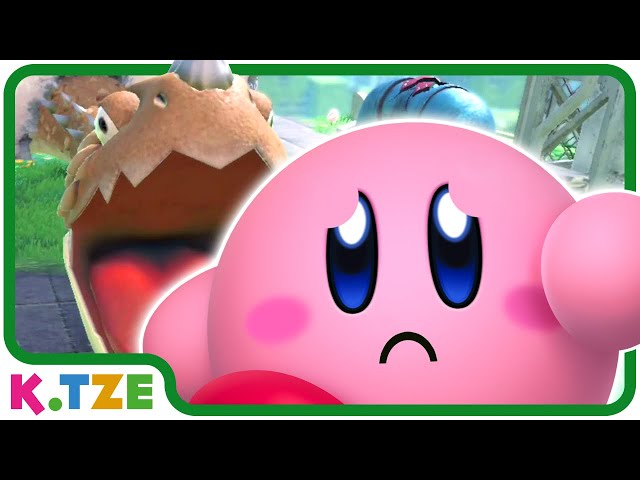 Dino will Kirby fressen 🍖😱 Kirby und das vergessene Land | Folge 2