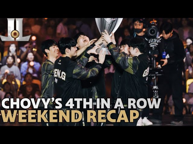 It's Inevitable: Chovy Gets His 4-peat, Caps Gets 10th Title