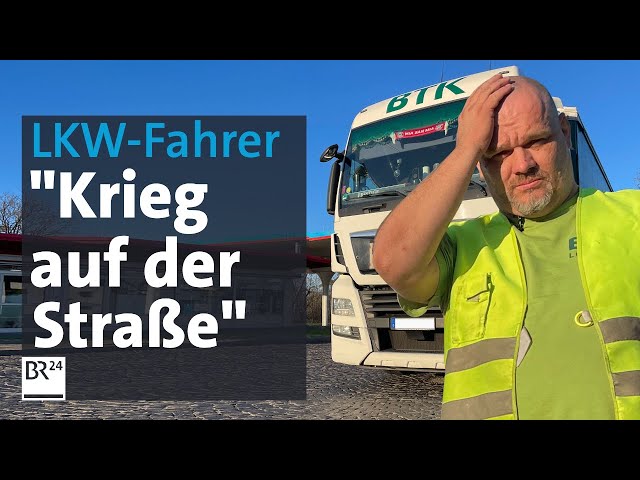 Stress, Müdigkeit, Parkplatznot: Knochenjob LKW-Fahrer | Die Story | Kontrovers | BR24