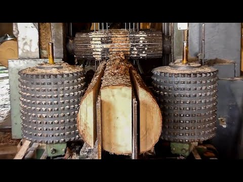 Wood Sawmill/Multisaw Sawmill Machine Working