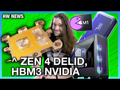 HW News - Intel Ships 1 GPU, Delidded Ryzen 7000 CPU, Apple M1 Vulnerability