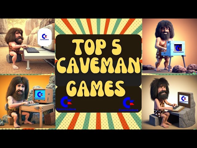 Top 5 All-Time Greatest Caveman Games on C64 Revealed!
