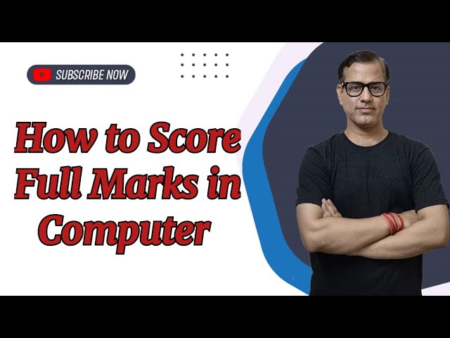 How to Score Full In Computer | ICSE Class 10 | @sirtarunrupani