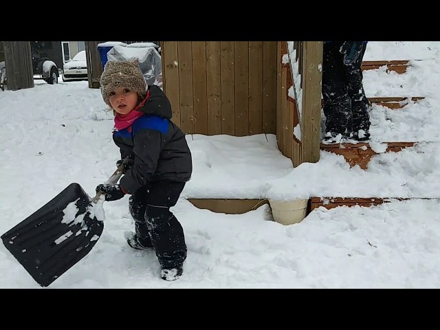 Jako & Mila - First snow