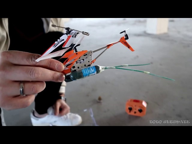 RC Helicopter VS Fireworks - How Durable?