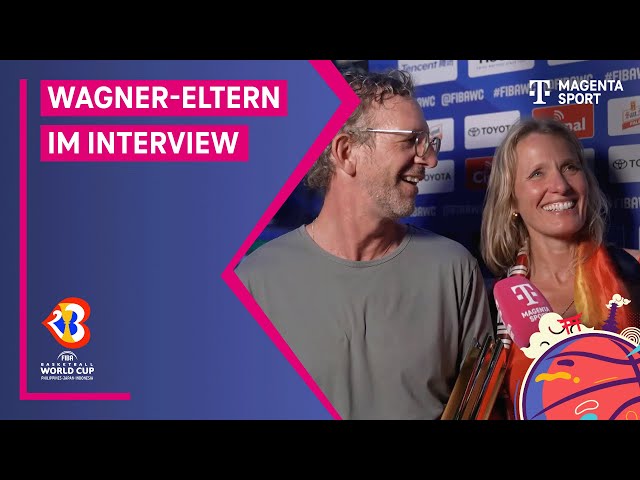 Die Eltern von Franz & Moritz Wagner im Interview | FIBA Basketball-WM 2023 | MAGENTA SPORT