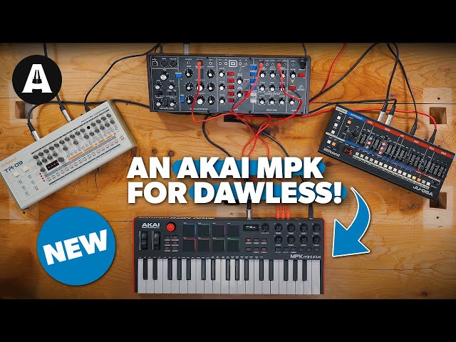 NEW Akai MPK Mini Plus - Sequencer, DAW Controls and More!