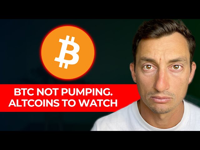 Bitcoin preparing for the next move - watch these 6 altcoins bottoming (my thoughts on crypto)