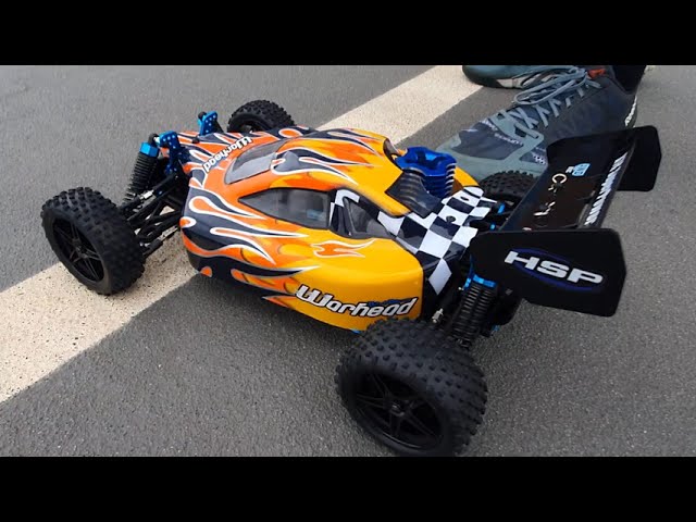 Running HSP Nitro RC Buggy For The First Time (Part 2)