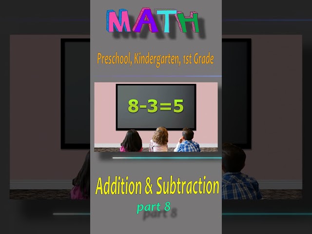 Addition & Subtraction - part 8