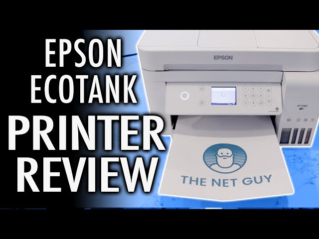 Epson Ecotank Printer ET-3760 Review - Watch BEFORE you buy!