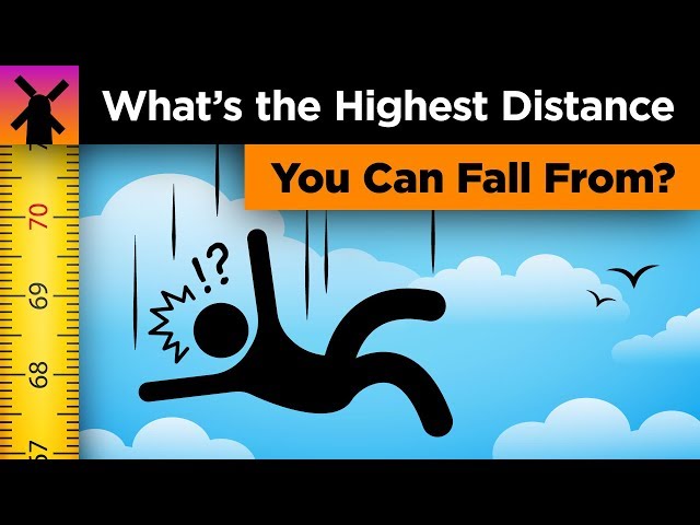What's the Highest Distance You Can Possibly Fall From?