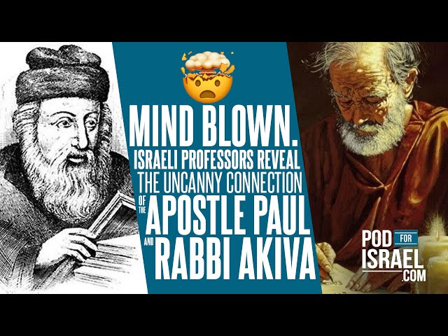 MIND BLOWN!!!  The uncanny connection of Apostle Paul and Rabbi Akiva, and man's strange fire.