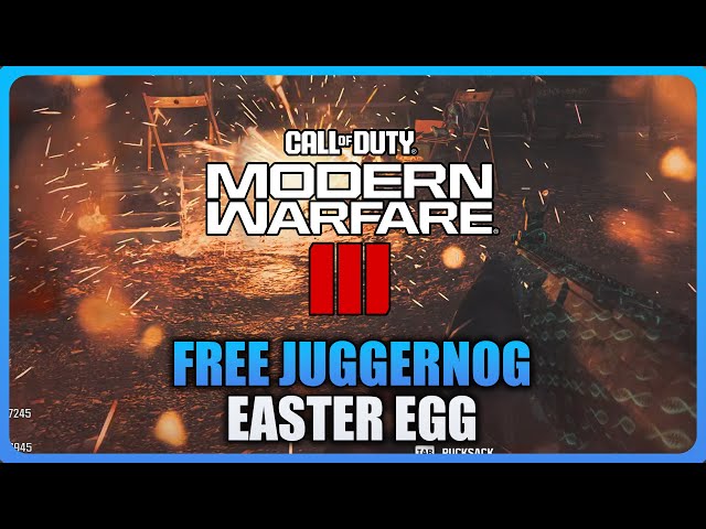 MW3 Zombies - Free JUGGERNOG Easter Egg (Free Secret Perk)