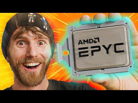 The Fastest CPU on the Planet - HOLY $H!T - EPYC Milan 7763 64 Core