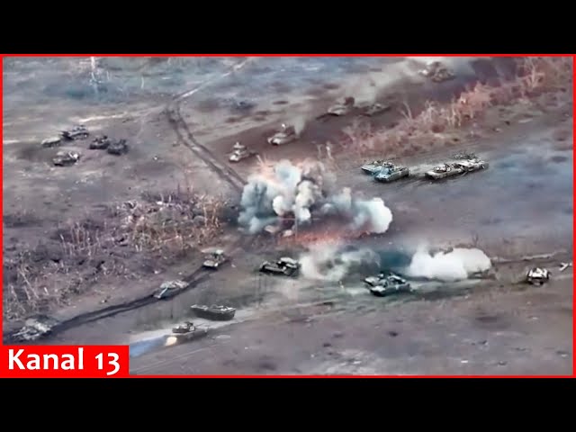 Russia launches biggest tank assault of war, but it ended with one of largest-scale tank massacres