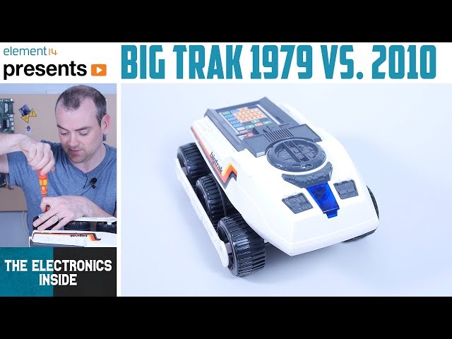 Big Trak 1979 Vs. 2010 Teardown! - The Electronics Inside