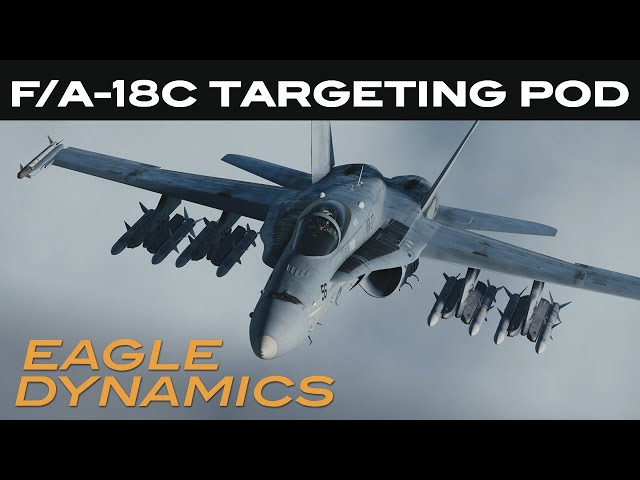 DCS: F/A-18C Hornet - Targeting Pod Update for 17 March 2020