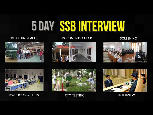5 Day SSB Interview Procedure With Detailed Explanation (Complete SSB interview process)
