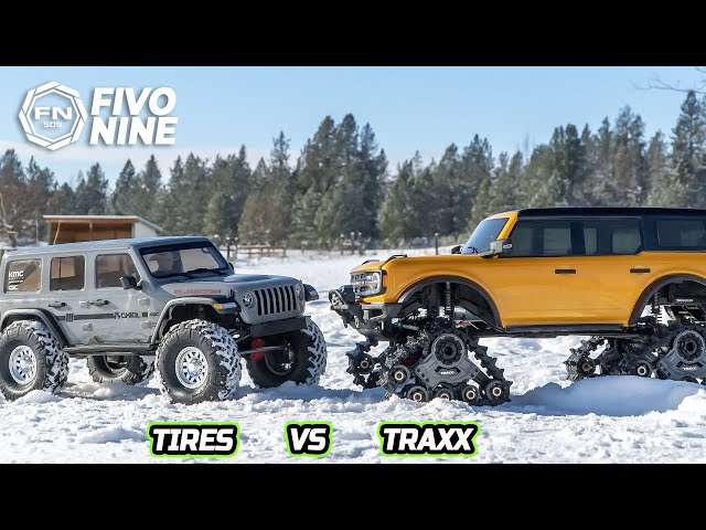 Rc Crawler Adventure | Traxxas Trx4 Traxx and Axial SCX10 Snow Crawling