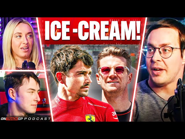 Charles Leclerc's ICE-CREAM! | Nico Hülkenberg To MERCEDES?! | On Track GP Podcast