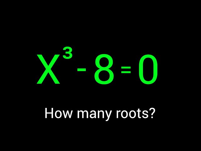 Cubic Equation | Find All Roots