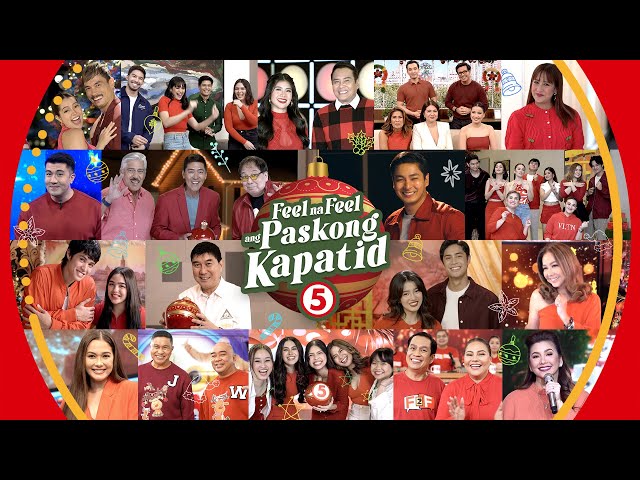 TV5 Christmas Station ID 2023 | "Feel na Feel ang Paskong Kapatid"