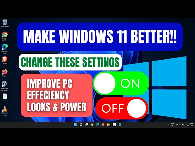 5 Essential Settings YOU Need To Change in Windows 11!