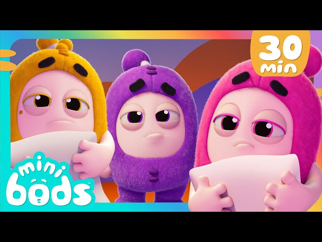 Time for Bed | Minibods | Mini Oddbods | Baby Oddbods | Funny Cartoons For Kids