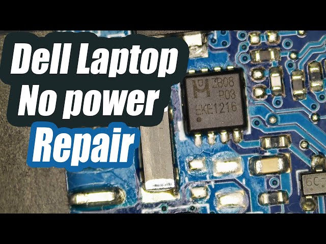Dell Latitude 7490 Laptop No Power Not Charging Motherboard Repair
