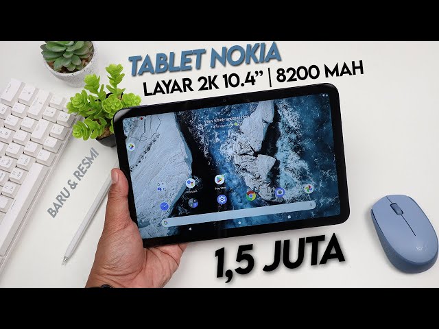 Tablet Murah NOKIA yang terlupakan, Baterainya AWET POL! - Unboxing + Test Gaming Nokia T20