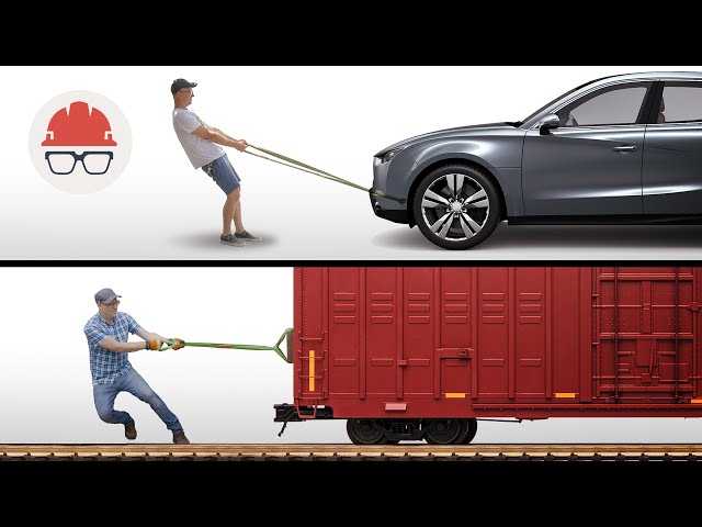 Which Is Easier To Pull? (Railcars vs. Road Cars)