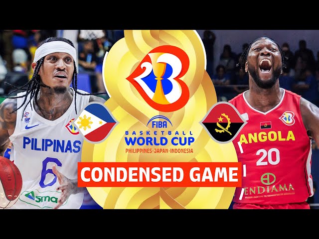 Philippines 🇵🇭 vs Angola 🇦🇴 | Full Game Highlights | FIBA Basketball World Cup 2023