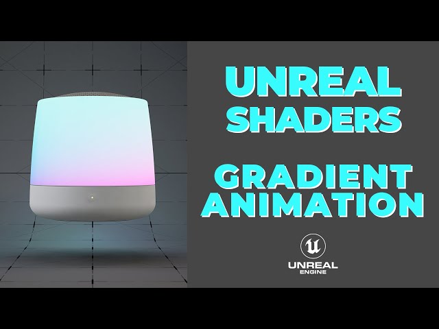 How to create an Animated Gradient material in Unreal Engine