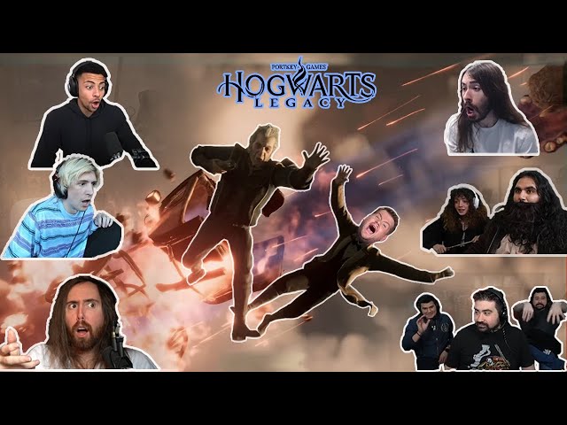 The Ultimate Hogwarts Legacy Playthrough With Twitch Streamers | Intro, Sorting Ceremony