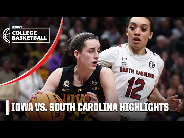 Iowa Hawkeyes vs. South Carolina Gamecocks | NCAA Women's Final Four | Full Game Highlights