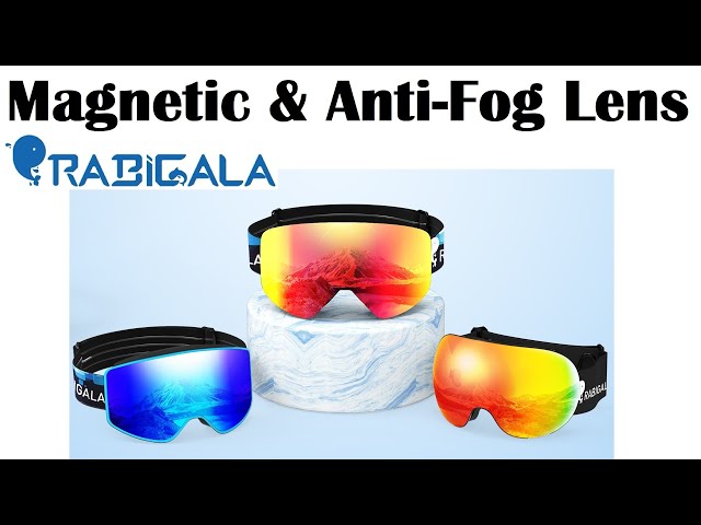 Rabigala Ski Snowboarding Goggles UNBOXING and REVIEW