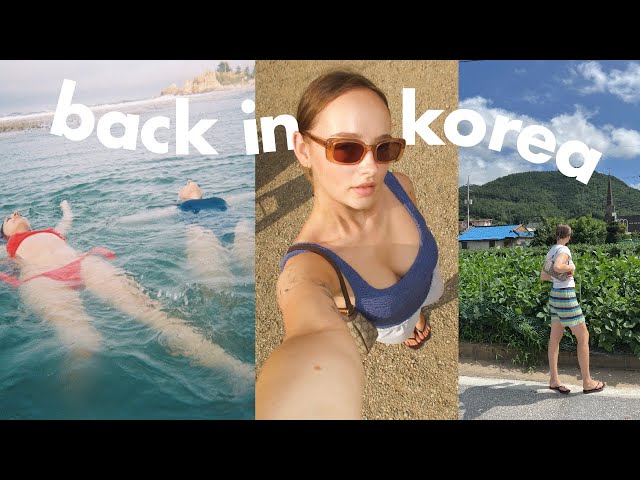 korea travel vlog ✈️  best places to go, healthy local food & wellness resort in #강원도