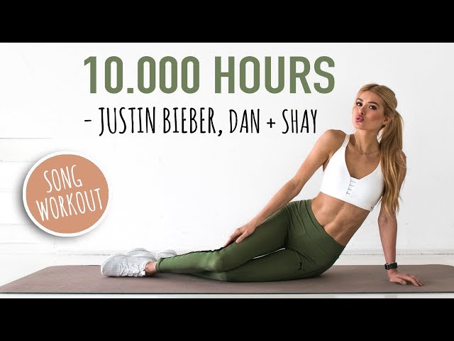 Dan + Shay & Justin Bieber - 10.000 Hours AB WORKOUT - SLOW & INTENSE // No Equipment I Pamela Reif