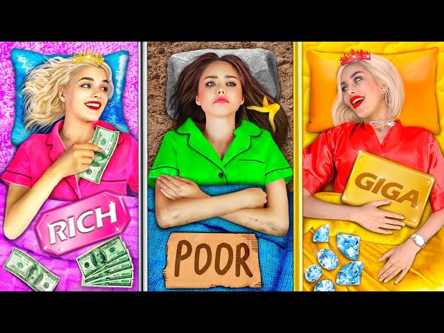 Rich vs Poor vs Giga Rich Student | Millionaire vs Broke in School by RATATA BOOM