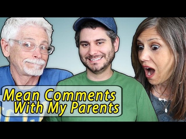 Reading Mean Comments with my Parents