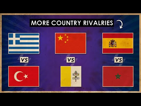 More Countries That Dislike Each Other (& Why?)