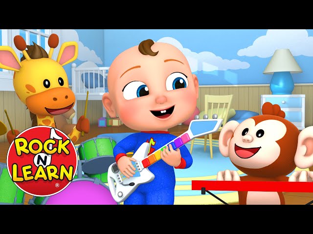 Learn Colors in Spanish for Kids | Spanish Color Names Baby and Preschool Video | Rock ‘N Learn